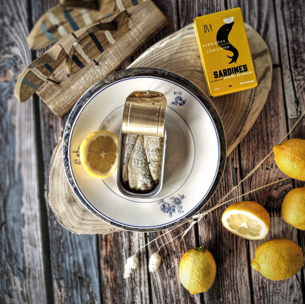 Sardines in olive oil with lemon | ATI Manel