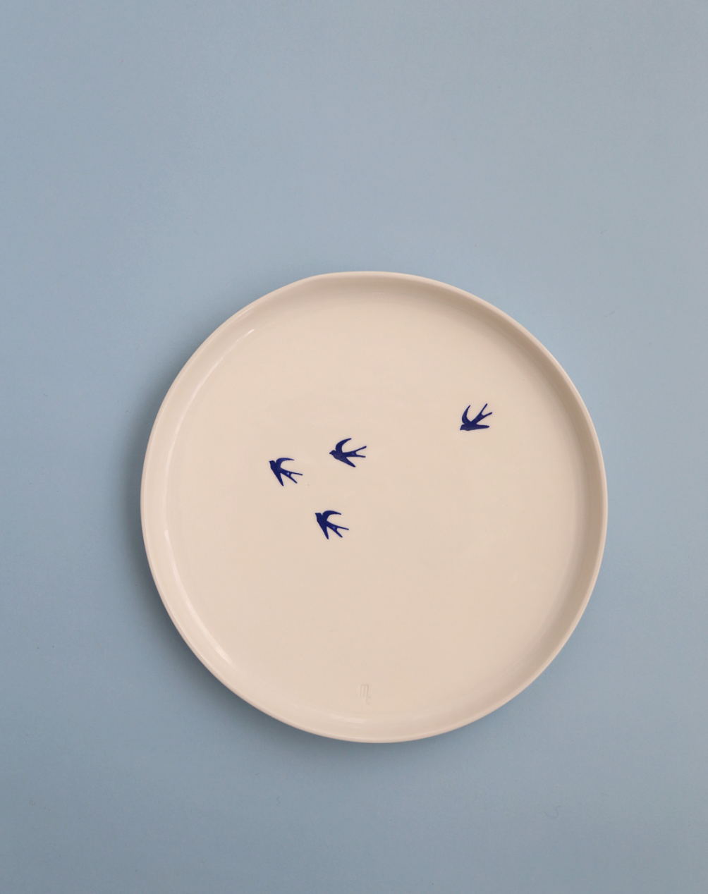 Dose Plate with 4 Swalows | Margarida Fabrica