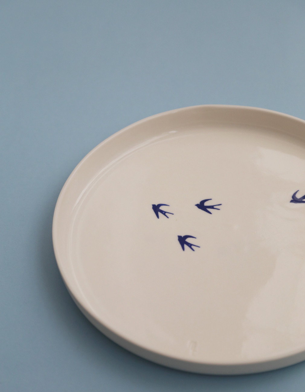 Dose Plate with 4 Swalows | Margarida Fabrica