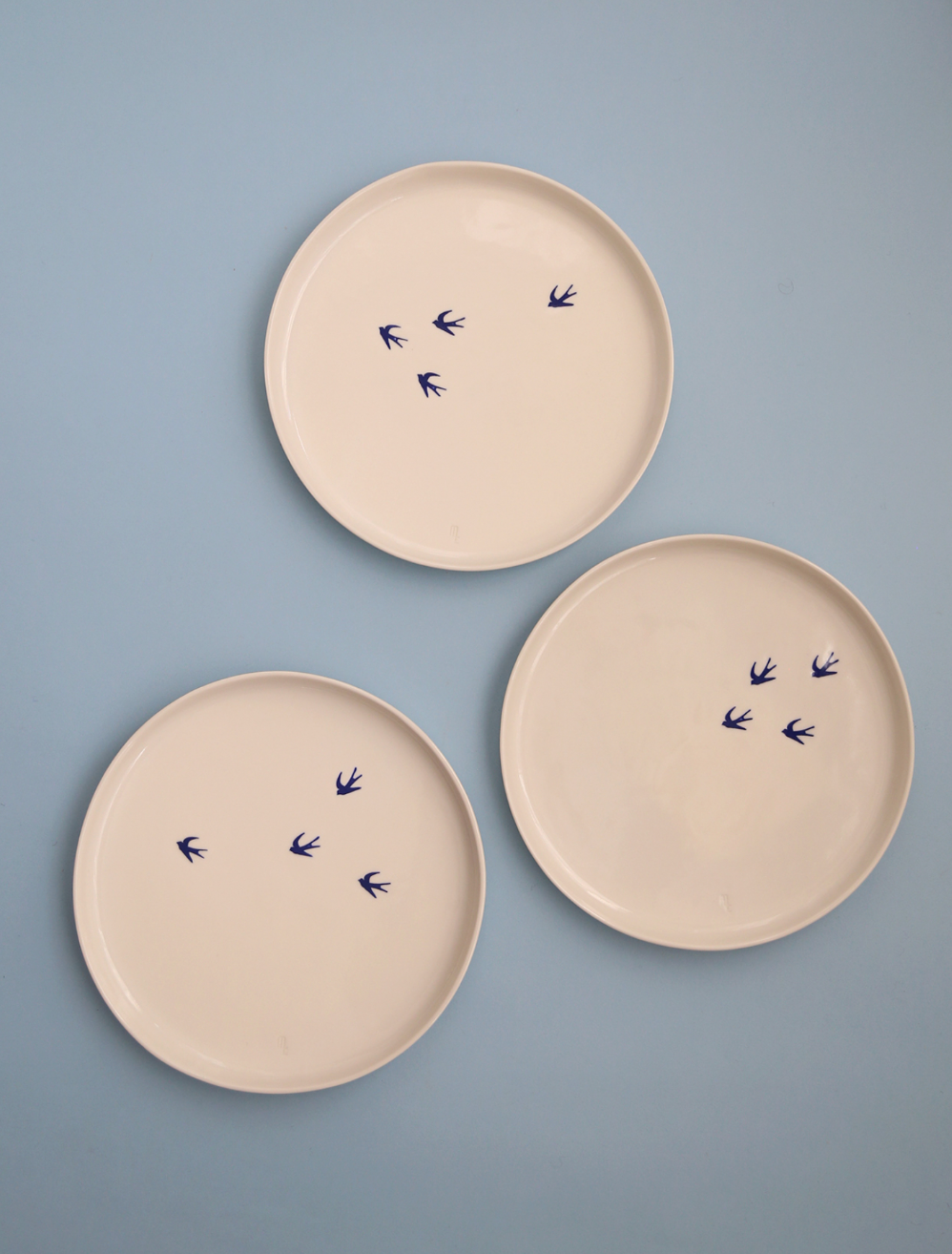 Dose Plate with 4 Swalows | Margarida Fabrica